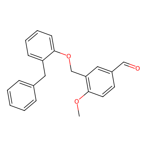 3-[(2-Benzylphenoxy)methyl]-4-methoxybenzaldehyde structure