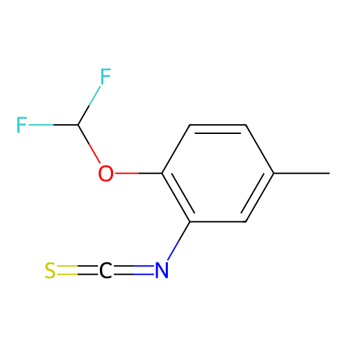 1-(Difluoromethoxy)-2-isothiocyanato-4-methylbenzene structure
