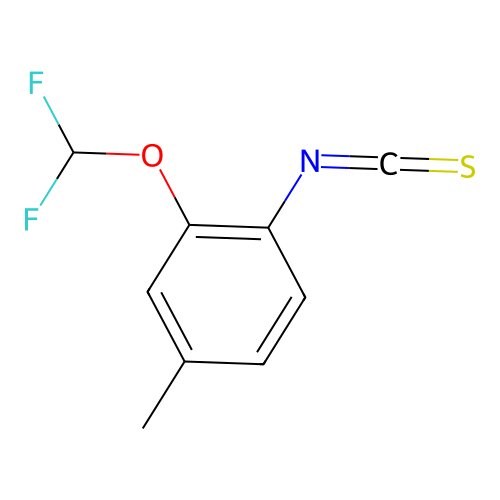 2-(Difluoromethoxy)-1-isothiocyanato-4-methylbenzene structure