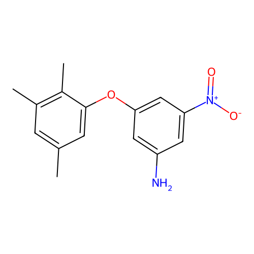 3-Nitro-5-(2,3,5-trimethylphenoxy)aniline structure