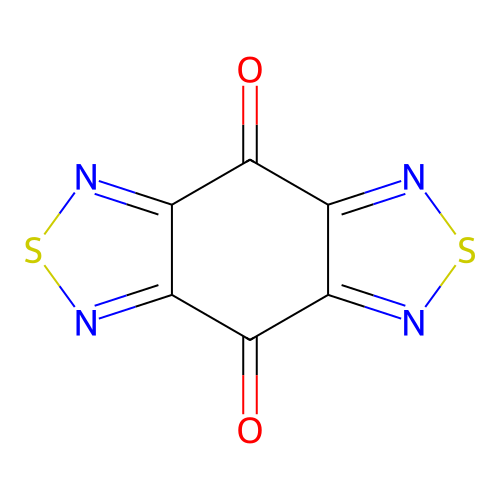 4H,8H-Benzo[1,2-c:4,5-c']bis[1,2,5]thiadiazol-4,8-dione structure