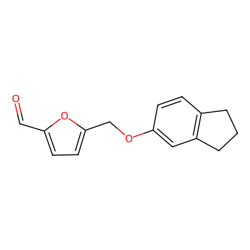 5-(Indan-5-yloxymethyl)-furan-2-carbaldehyde structure