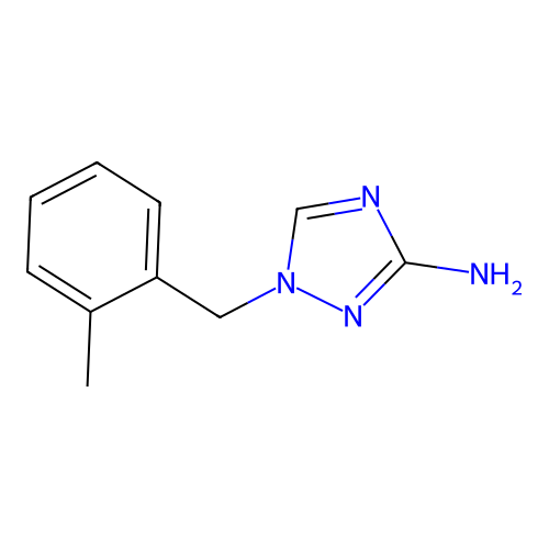 1-(2-Methylbenzyl)-1H-1,2,4-triazol-3-amine structure