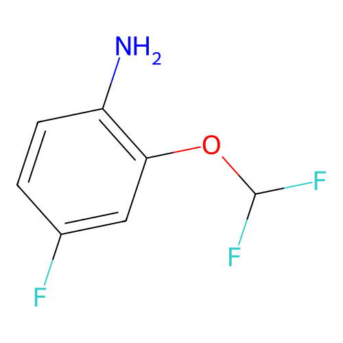 2-(Difluoromethoxy)-4-fluoroaniline structure