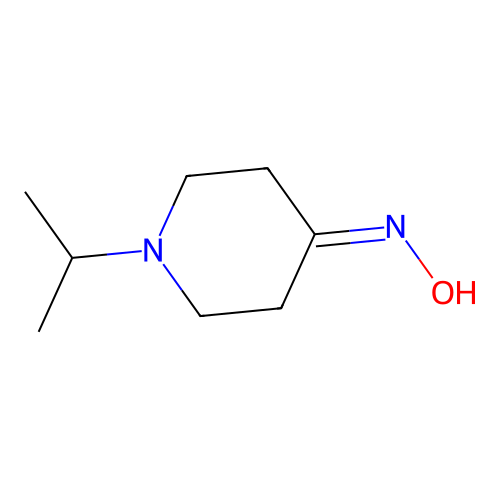 1-Isopropylpiperidin-4-one oxime structure