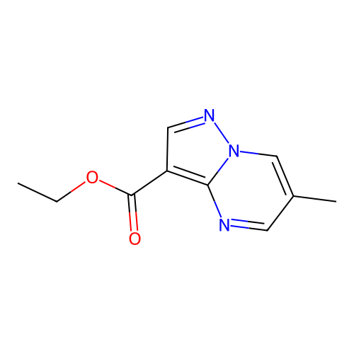 Ethyl 6-methylpyrazolo[1,5-a]pyrimidine-3-carboxylate structure