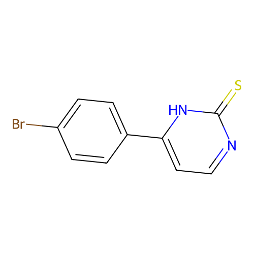 4-(4-Bromophenyl)-2-pyrimidinethiol structure