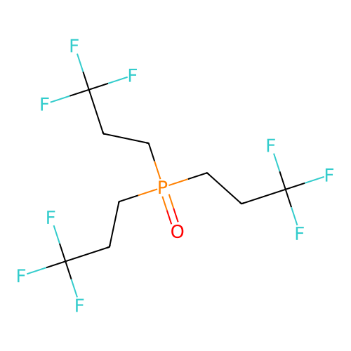3-(Bis(3,3,3-trifluoropropyl)phosphoryl)-1,1,1-trifluoropropane structure