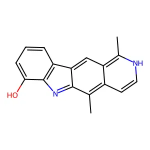 7-Hydroxyolivacine structure