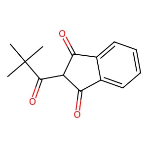 杀鼠酮 structure