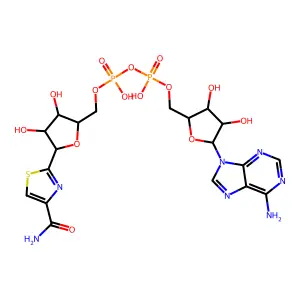 Thiazole-4-carboxamide adenine dinucleotide structure