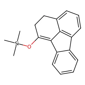 ((2,3-Dihydro-1-fluoranthenyl)oxy)trimethylsilane structure