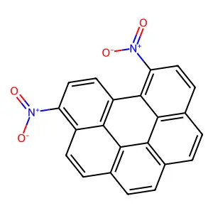 BENZO(ghi)PERYLENE, 5,8-DINITRO- structure