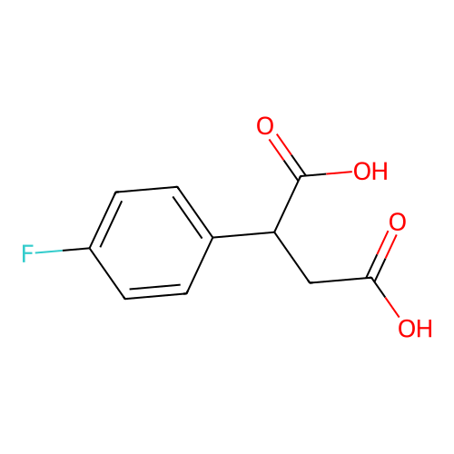 2-(4-Fluorophenyl)succinic acid structure
