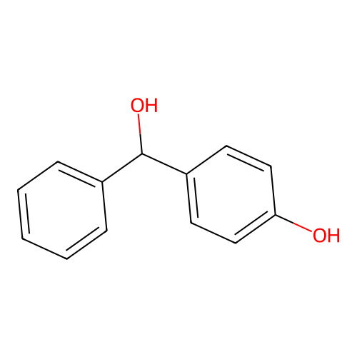 4-[Hydroxy(phenyl)methyl]phenol structure