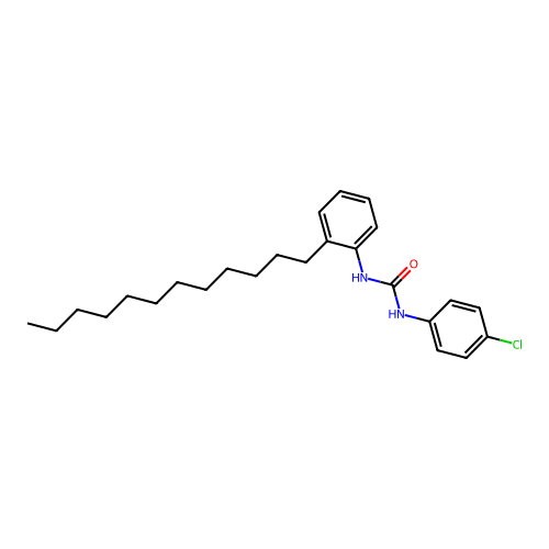 1-(4-Chlorophenyl)-3-(2-dodecylphenyl)urea structure