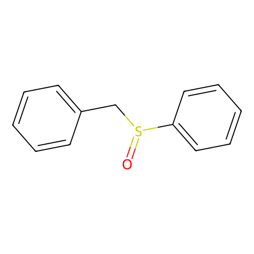 Benzyl phenyl sulfoxide structure