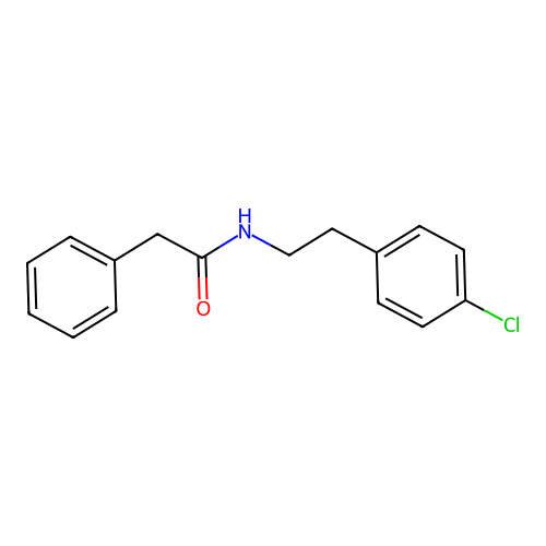 N-[2-(4-chlorophenyl)ethyl]-2-phenylacetamide structure