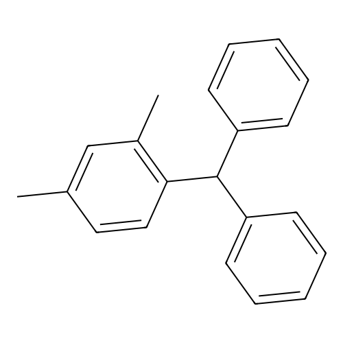 1-Benzhydryl-2,4-dimethylbenzene structure