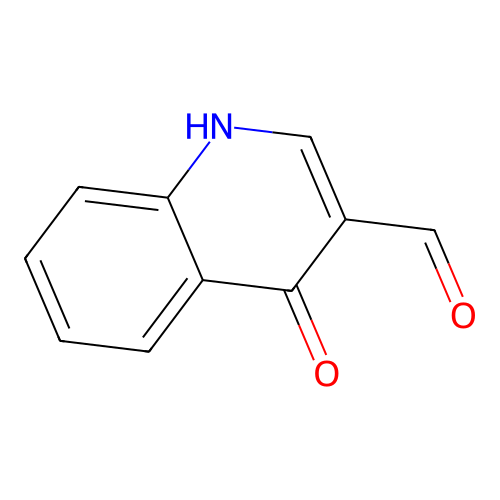 4-羟基喹啉-3-甲醛 structure