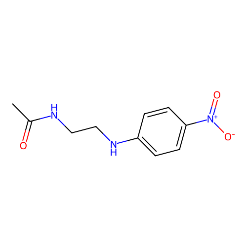 Acetamide, N-[2-[(4-nitrophenyl)amino]ethyl]- structure