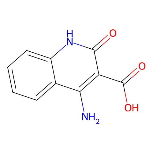 4-Amino-2-oxo-1,2-dihydroquinoline-3-carboxylic acid structure