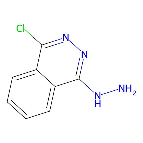 1-Chloro-4-hydrazinophthalazine structure