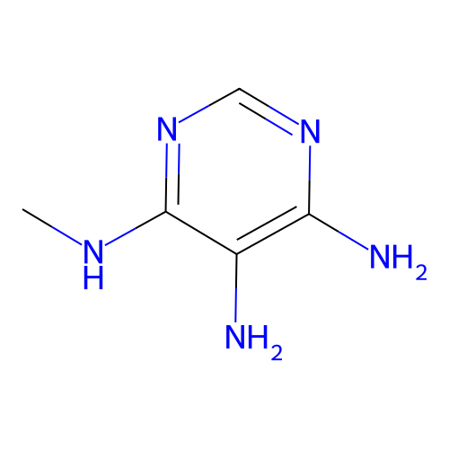 N4-methylpyrimidine-4,5,6-triamine structure