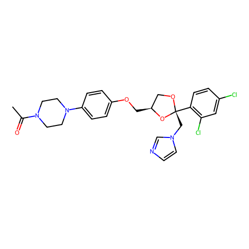 (2R,4S)-Ketoconazole structure
