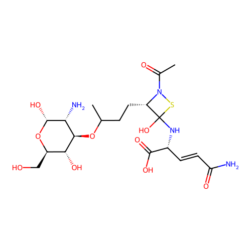 N-acetyl-thiomuramyl-alanyl-isoglutamine structure