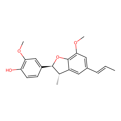 Licarin A structure