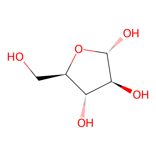 alpha-D-Arabinofuranose structure