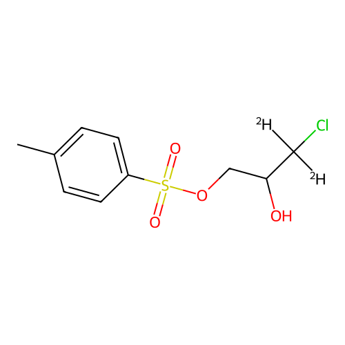 (3-Chloro-3,3-dideuterio-2-hydroxypropyl) 4-methylbenzenesulfonate structure