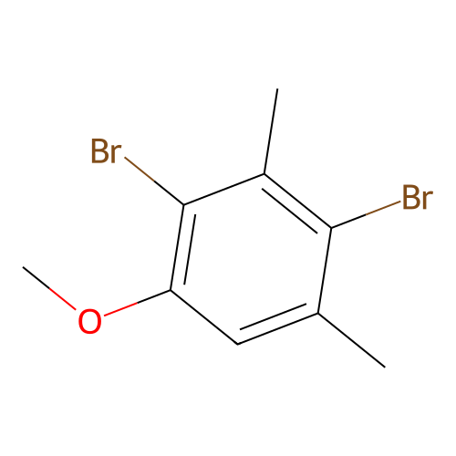 2,4-Dibromo-1-methoxy-3,5-dimethyl-benzene structure