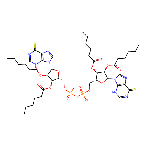 Bis(dihexanoyl-mprp) structure