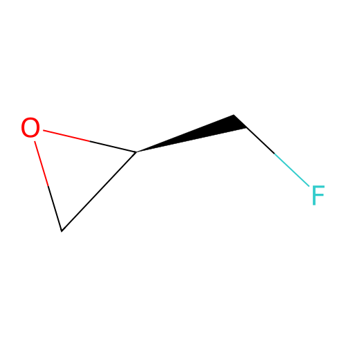 (R)-2-(Fluoromethyl)oxirane structure