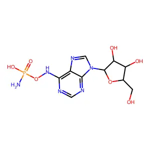 2-Methyl-A-nor-3-oxa-16-thia-D-homo-1,5(10),8,14-estratetraen-17-ol structure