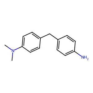 Aniline, N,N-dimethyl-4,4'-methylenedi- structure