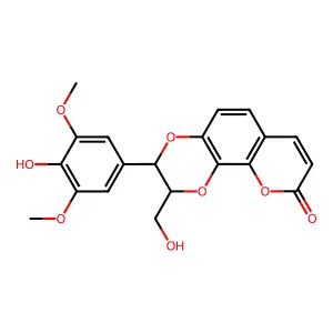 Daphneticin structure