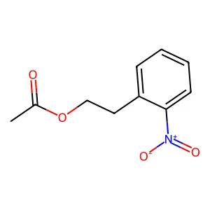 o-Nitrophenethyl acetate structure