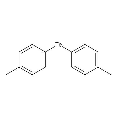 Benzene, 1,1'-tellurobis[4-methyl- structure