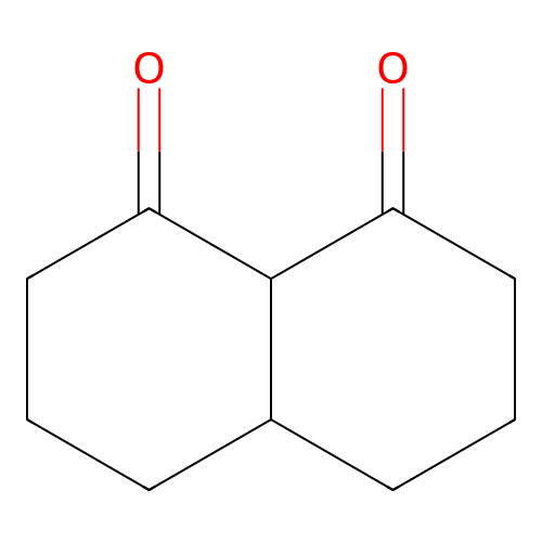 Hexahydro-1,8(2H,5H)-naphthalenedione structure