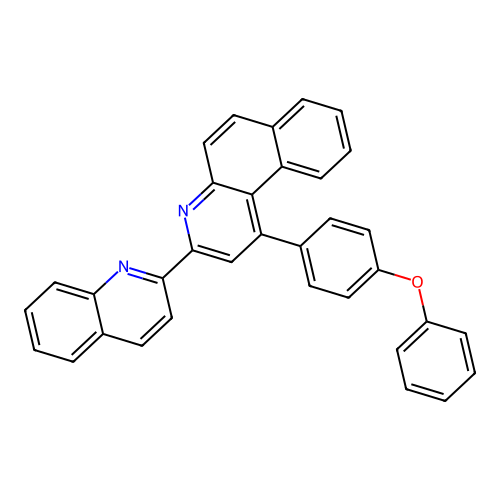 1-(4-Phenoxyphenyl)-3-(quinolin-2-yl)benzo[f]quinoline structure