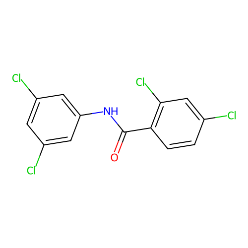 2,4-dichloro-N-(3,5-dichlorophenyl)benzamide structure