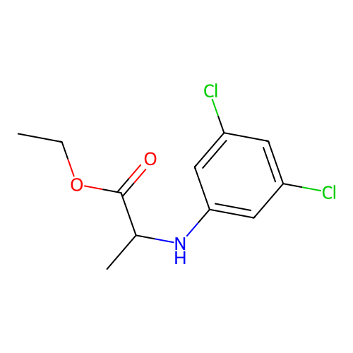Ethyl (3,5-dichlorophenyl)alaninate structure