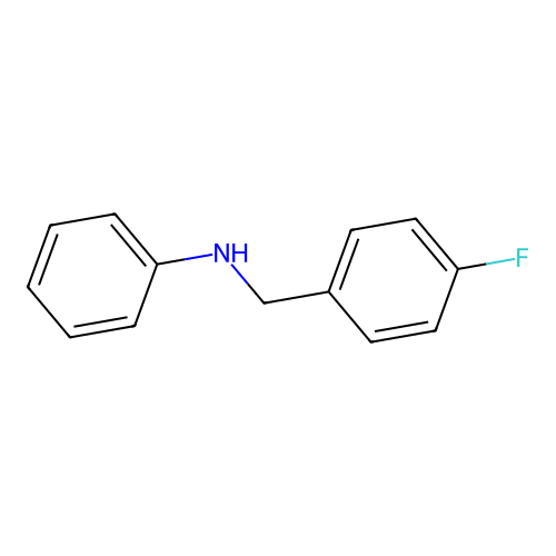 n-(4-Fluorobenzyl)aniline structure