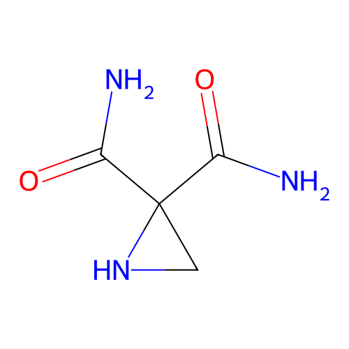 2,2-Aziridinedicarboxamide structure