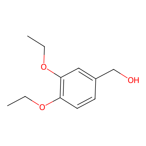 3,4-Diethoxybenzyl alcohol structure