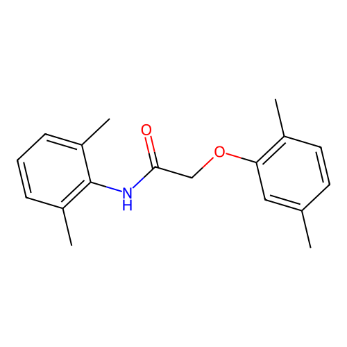 Acetamide, 2-(2,5-dimethylphenoxy)-N-(2,6-dimethylphenyl)- structure