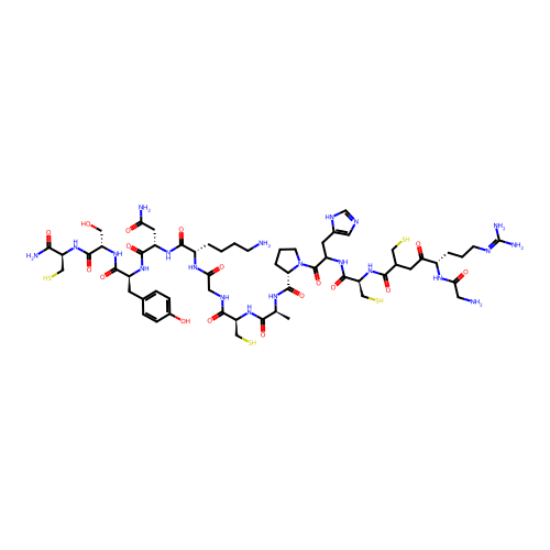 conotoxin MI structure